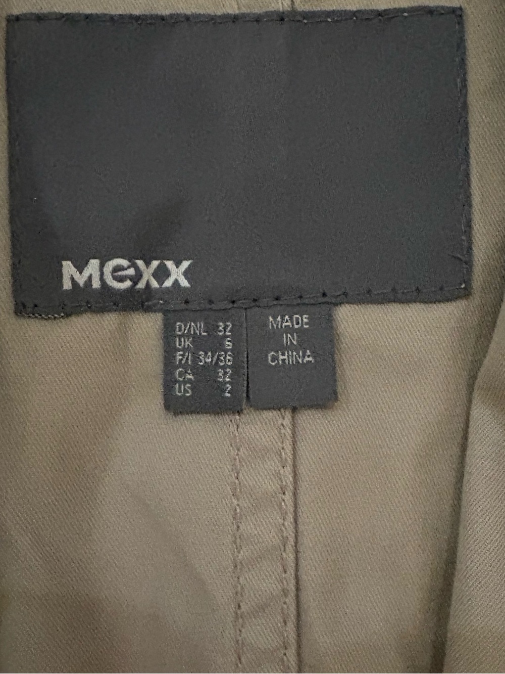 MEXX Women’s Military-Style Button Front Jacket - Picture 4 of 7